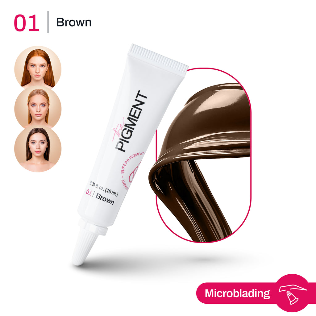 The Pigment - Microblading Brown 1 - 10ml