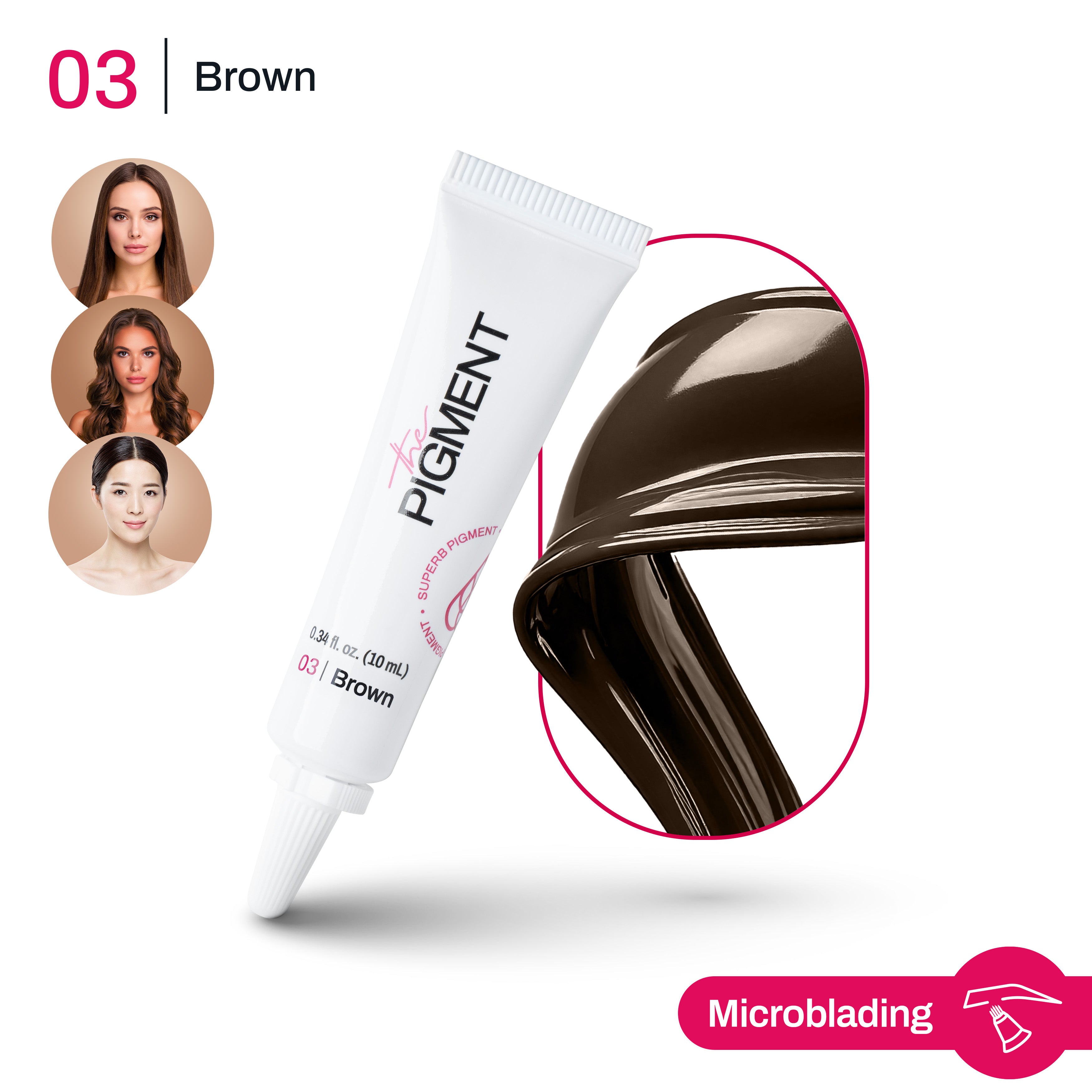 The Pigment - Microblading Brown 3 - 10ml