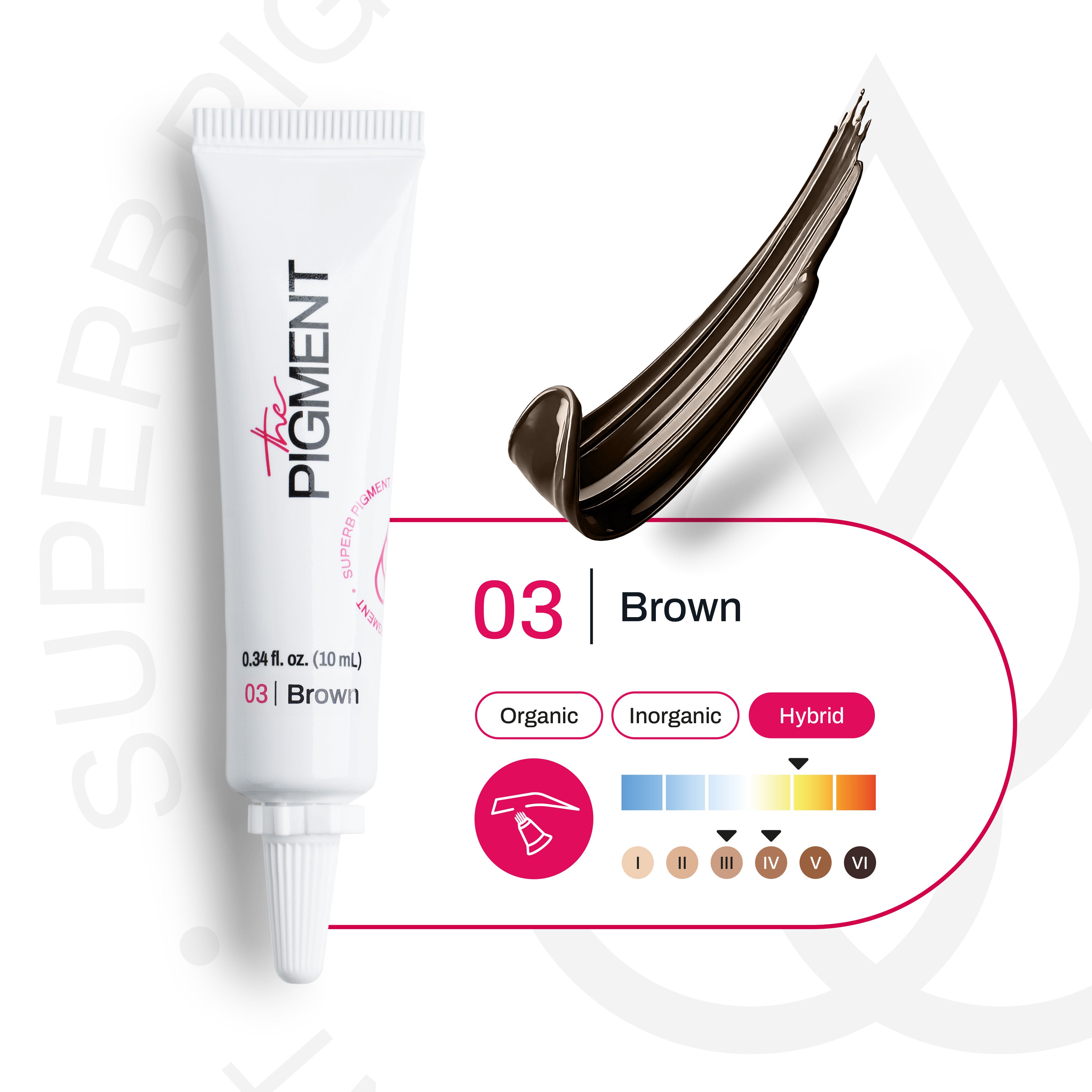 The Pigment - Microblading Brown 3 - 10ml