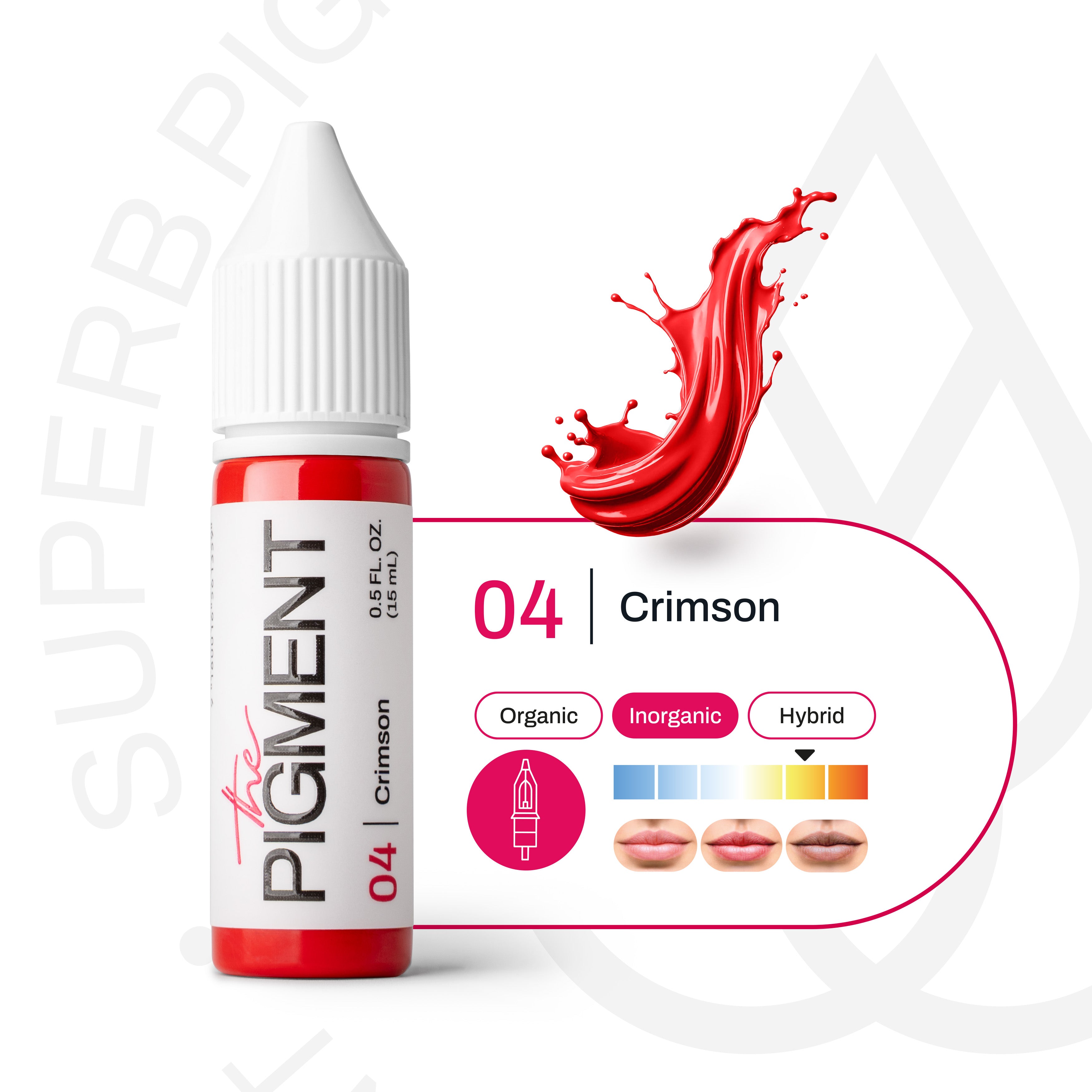 The Pigment - 04 Crimson - 15ml